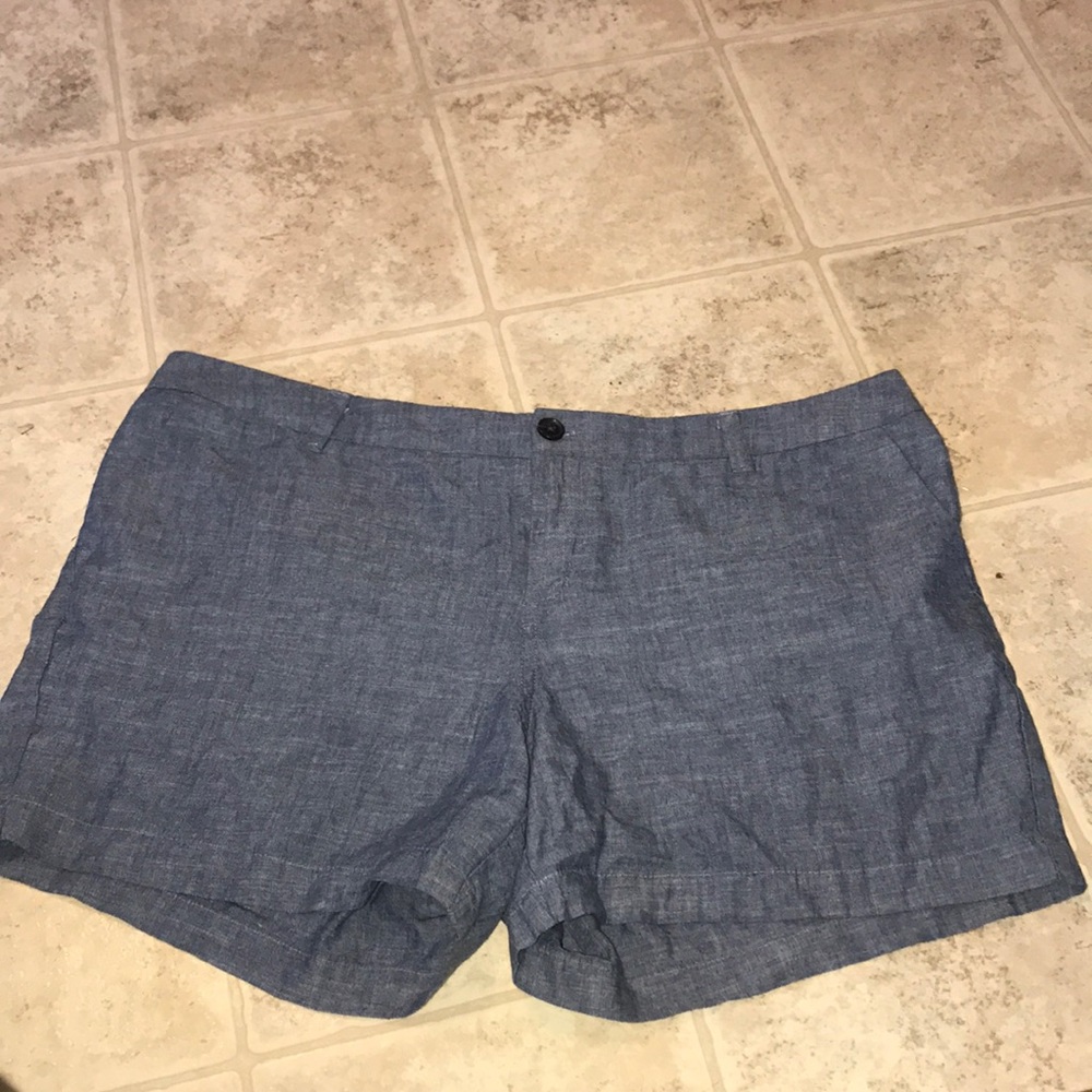 Soft linen denim shorts!!